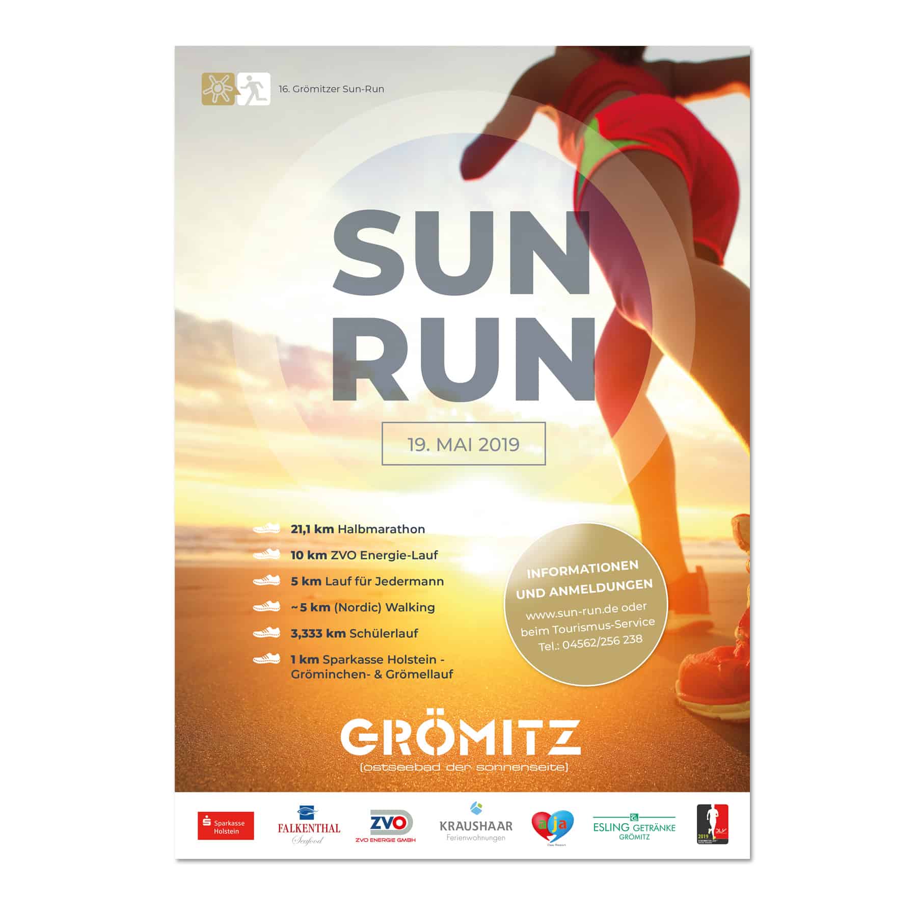 La Deutsche Vita - Drucksachen Plakat SUNRUN Grömitz